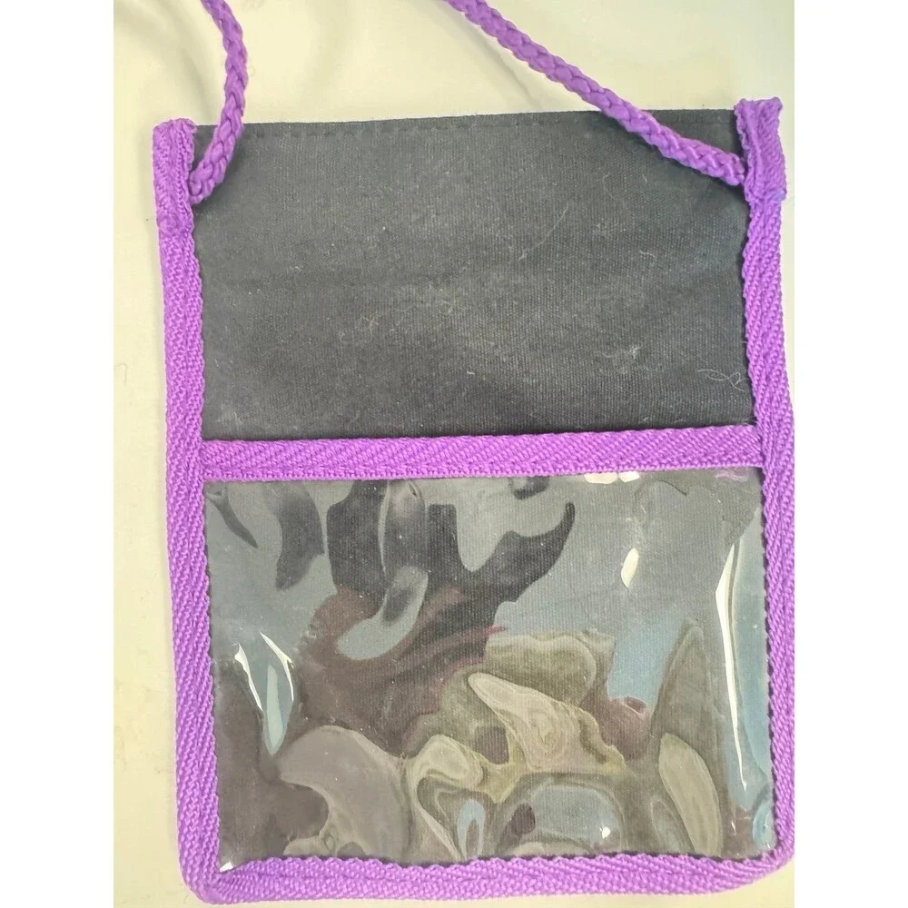 Vintage Hannah Montana 2007 Concert Passport Bag Put Me in The Spotlight Purple
